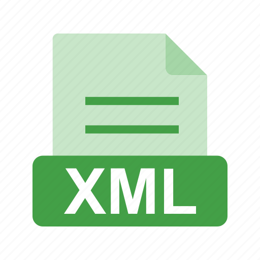 Extension, file, file format, xml icon - Download on Iconfinder