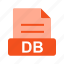 database, db, extension, file, file format 