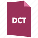 data format, dct, document, extension, file format, filetype