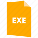 data format, exe, executable, extension, file format, filetype
