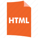 data format, document, extension, file format, filetype, html