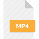 extension, file, file format, file formats, format, mp4, type