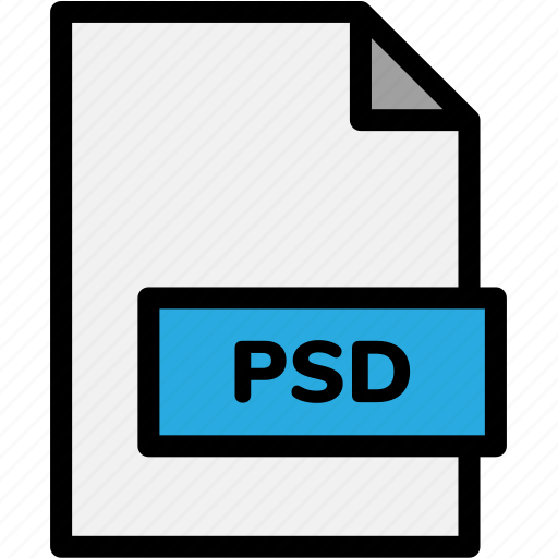 Extension, file, file format, file formats, format, psd, type icon - Download on Iconfinder