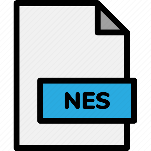 Extension, file, file format, file formats, format, nes, type icon - Download on Iconfinder