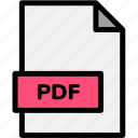 extension, file, file format, file formats, format, pdf, type