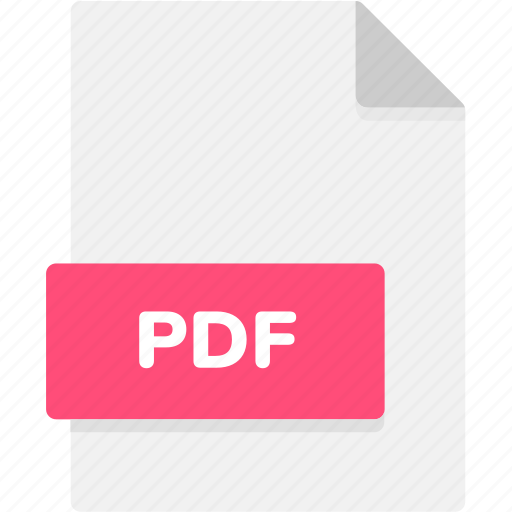 Extension, file, file format, file formats, format, pdf, type icon - Download on Iconfinder