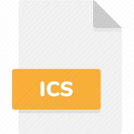 Extension, file, file format, file formats, format, ics, type icon - Download on Iconfinder