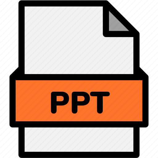 Extension, file, file format, file formats, format, ppt, type icon - Download on Iconfinder