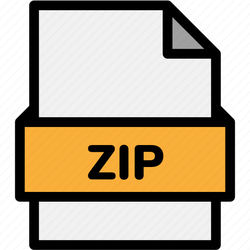 Extension, file, file format, file formats, format, type, zip icon - Download on Iconfinder