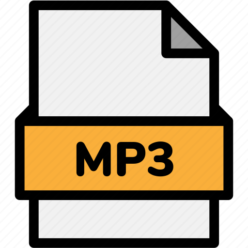Extension, file, file format, file formats, format, mp3, type icon - Download on Iconfinder