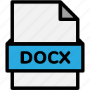 docx, extension, file, file format, file formats, format, type