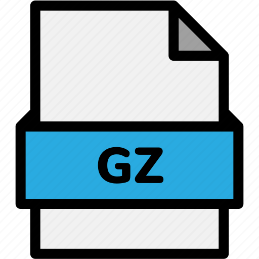 Extension, file, file format, file formats, format, gz, type icon - Download on Iconfinder
