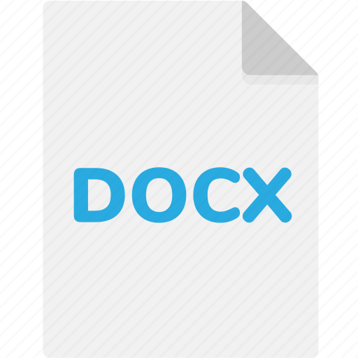 Docx, extension, file, file format, file formats, format, type icon - Download on Iconfinder