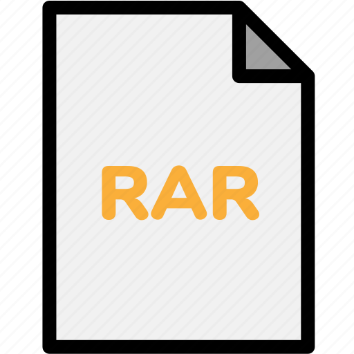 Extension, file, file format, file formats, format, rar, type icon - Download on Iconfinder