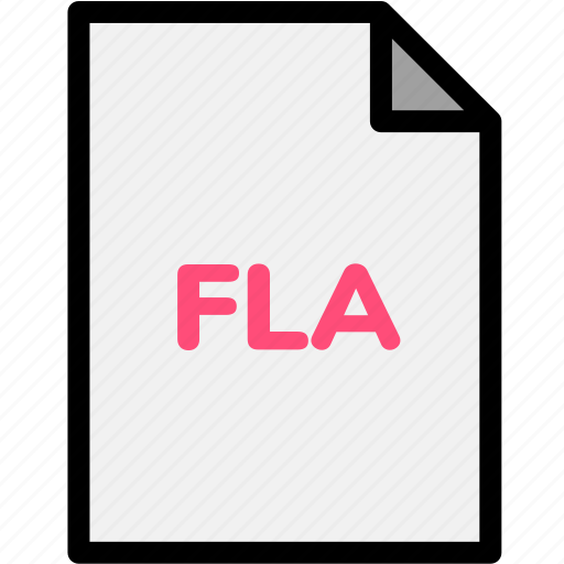 Extension, file, file format, file formats, fla, format, type icon - Download on Iconfinder