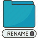 rename, file, management, organization, computer