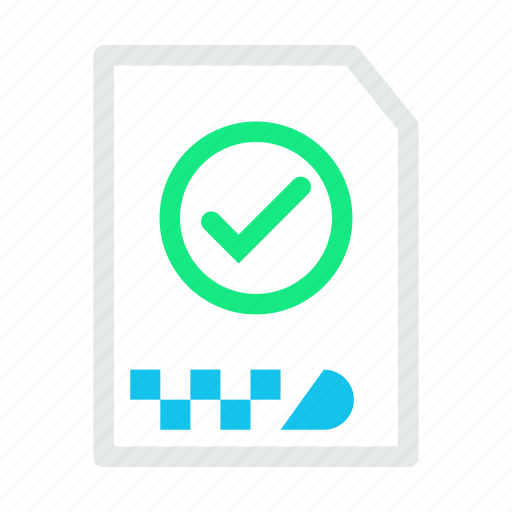 Approved, archive, document, extension, file, format icon - Download on Iconfinder