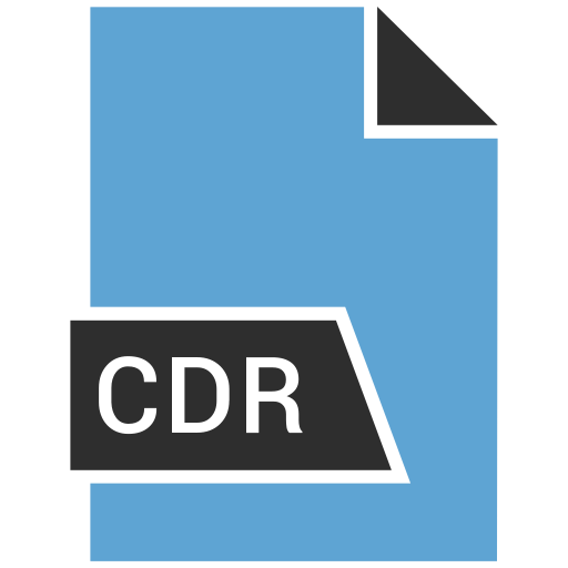 Cdr, file format, vector format icon - Free download
