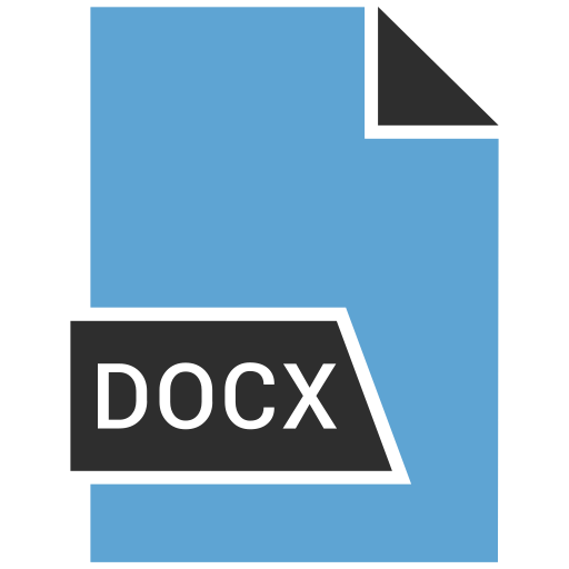 Docx, extension, file, name icon - Free download