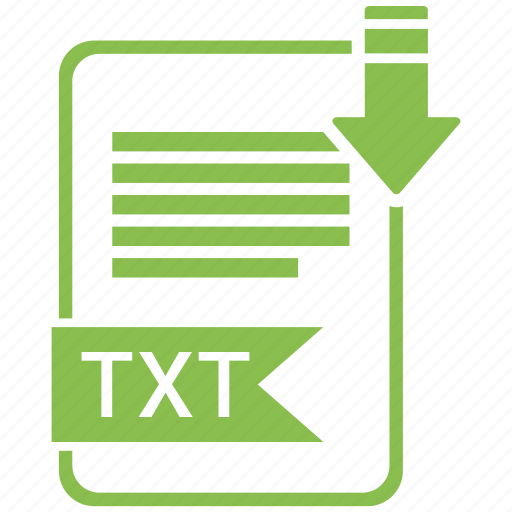 Extensiom, file, file format, txt icon - Download on Iconfinder