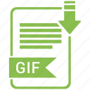 extensiom, file, file format, gif