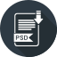 document, file, format, psd, type 