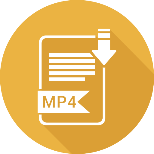 Document, file, format, mp4, type icon - Free download