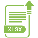 document, extension, file, folder, format, paper, xlsx