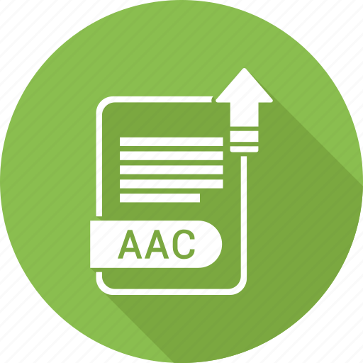 Aac, extension, file, format icon - Download on Iconfinder
