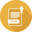 document, extension, file, file format, php, type 