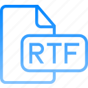 document, file, rtf, data, storage, folder, format