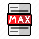 max, 3ds, file, type, file type, file format, document