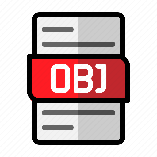 Obj, file, type, file format, file type, format, extension icon - Download on Iconfinder