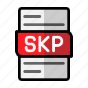 skp, sketchup, file, type, file format, file type, extension