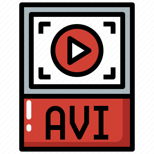 Avi, format, extension, archive, document icon - Download on Iconfinder