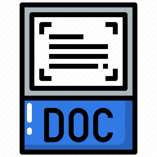 Doc, format, extension, archive, document icon - Download on Iconfinder