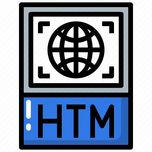 Htm, format, extension, archive, document icon - Download on Iconfinder