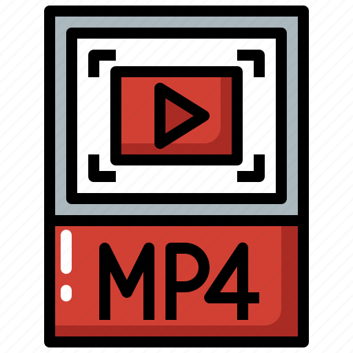 Mp4, format, extension, archive, document icon - Download on Iconfinder