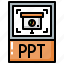 ppt, file, format, interface 
