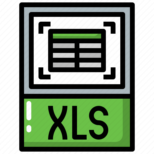 Xls, file, document, types, archive icon - Download on Iconfinder