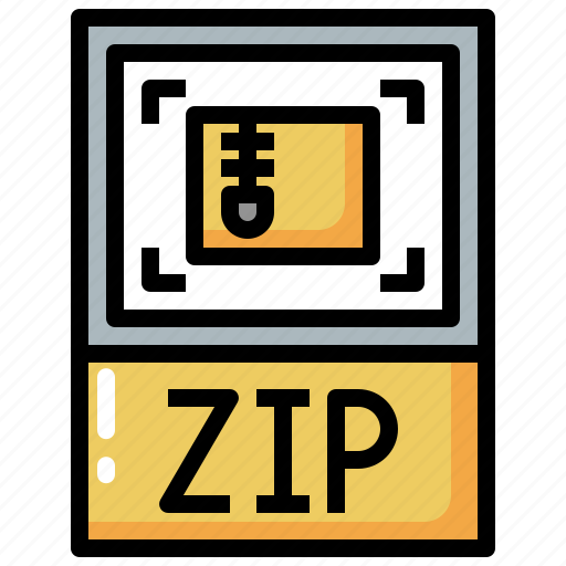 Zip, file, document, format, compressed icon - Download on Iconfinder