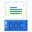 doc, format, extension, archive, document 