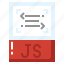 js, file, interface, extension 