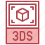 3ds, format, extension, archive, document 
