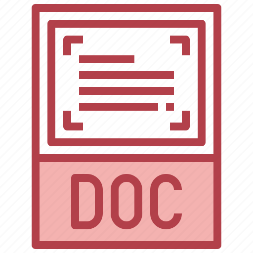 Doc, format, extension, archive, document icon - Download on Iconfinder