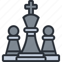 business, chess, game, king, strategy