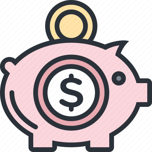 Bank, business, cash, deposit, money, piggy, savings icon - Download on Iconfinder