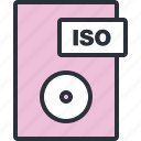 document, file, image, iso, paper