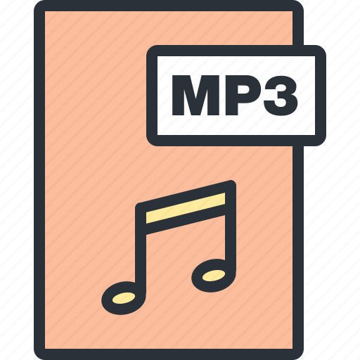 Audio, document, file, mp3, music, paper, sound icon - Download on Iconfinder