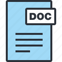 document, file, office, paper, word 